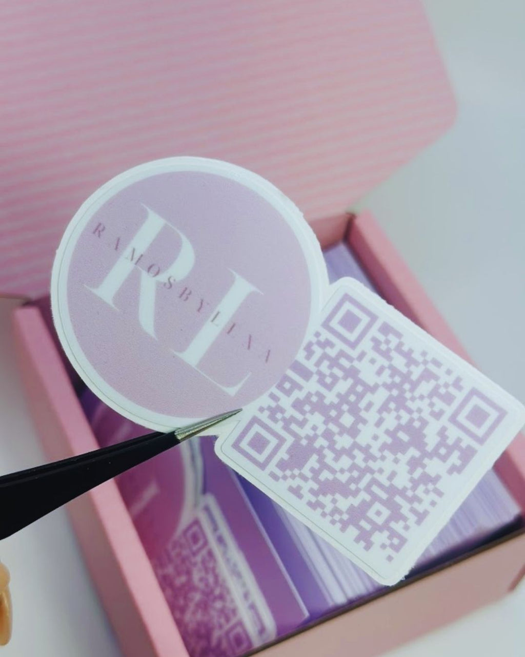 Custom QR Code Sticke