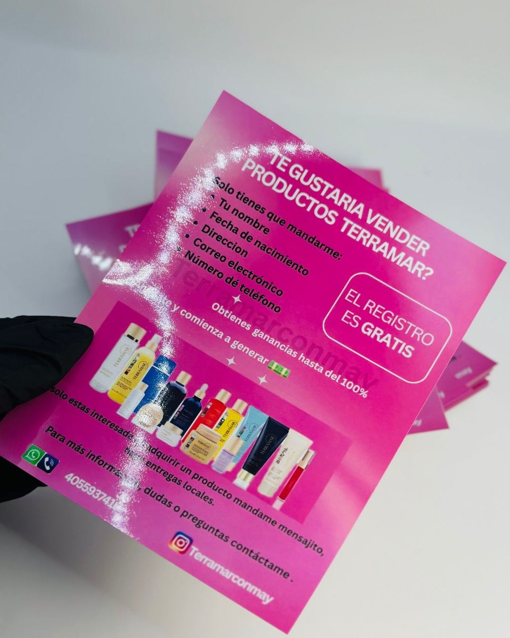Flyers personalizados 4X6 INCH