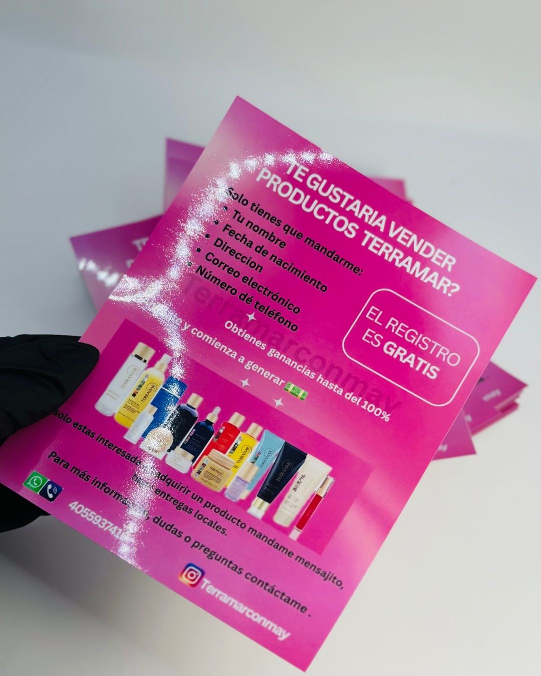 Flyers personalizados 4X6 INCH