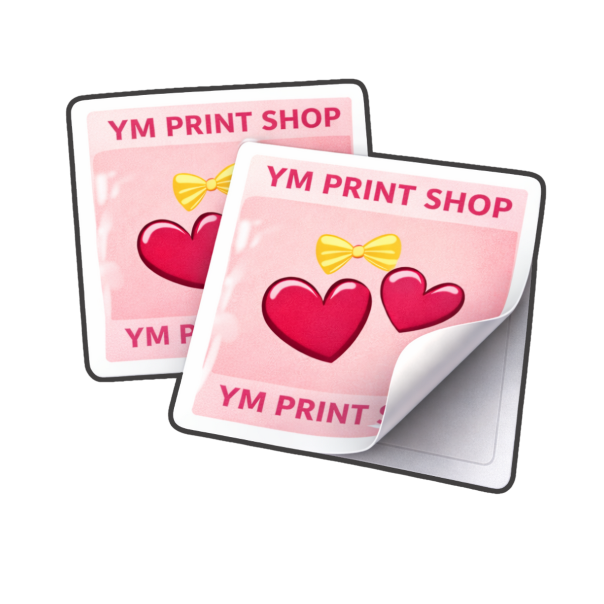 Vinyl Stickers (Non-Laminated) – YM Print-Shop